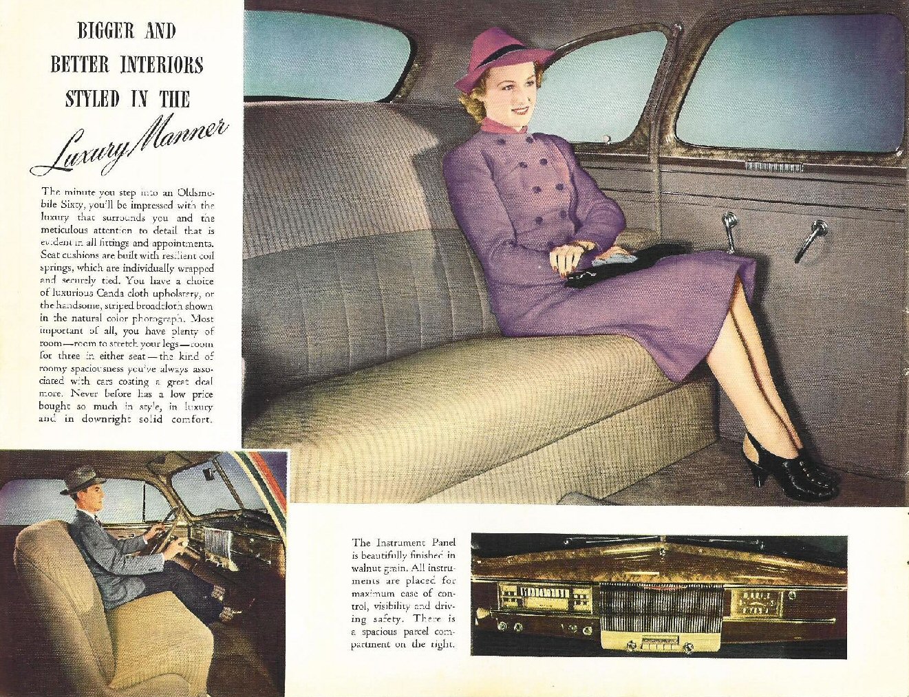 1940 Oldsmobile Sedan Brochure Page 22